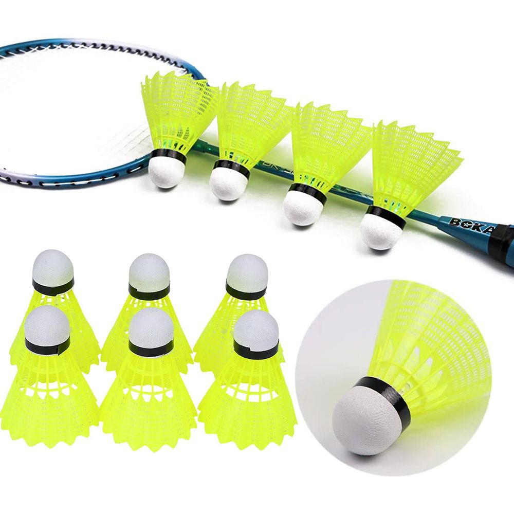 Feather Shuttlecock - 3/6/12 palline da badminton in nylon