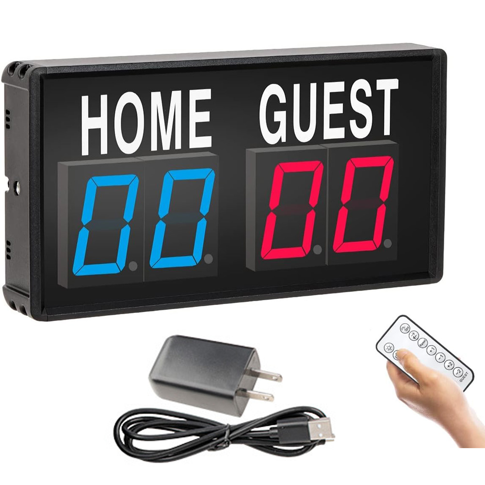 Scoreboard Digital - Tabellone Segnapunti Digitale LED Portatile a