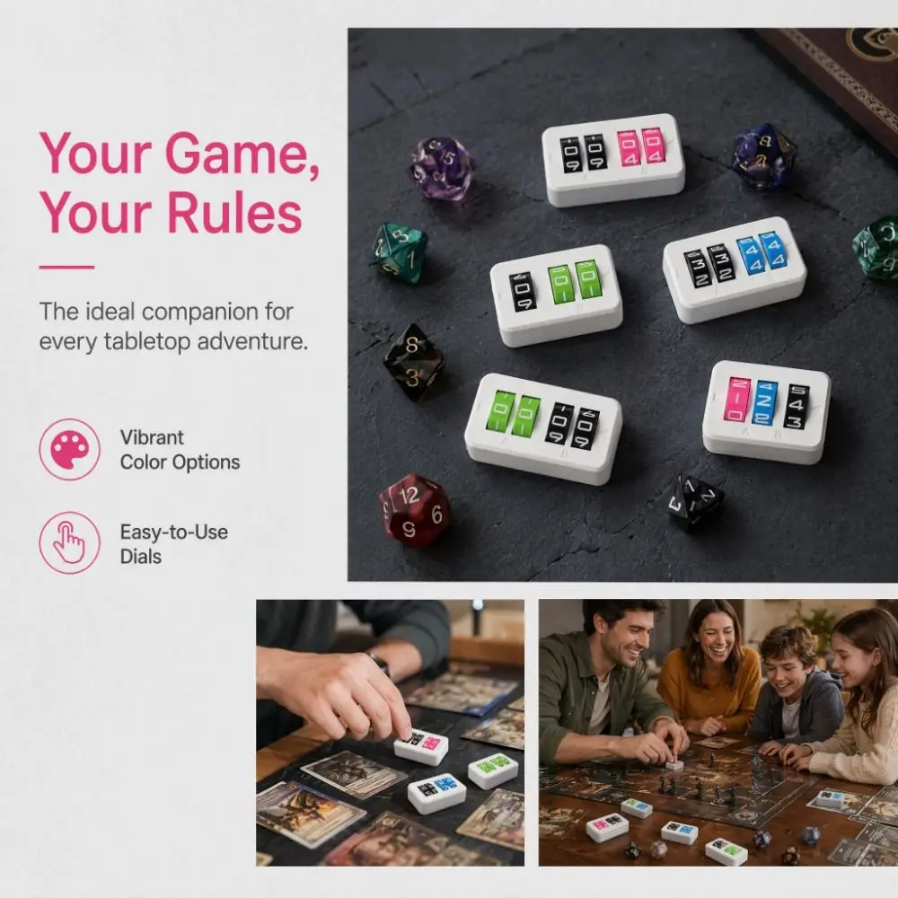 Scoreboard Digital - Contatore a 4 Cifre per Giochi
