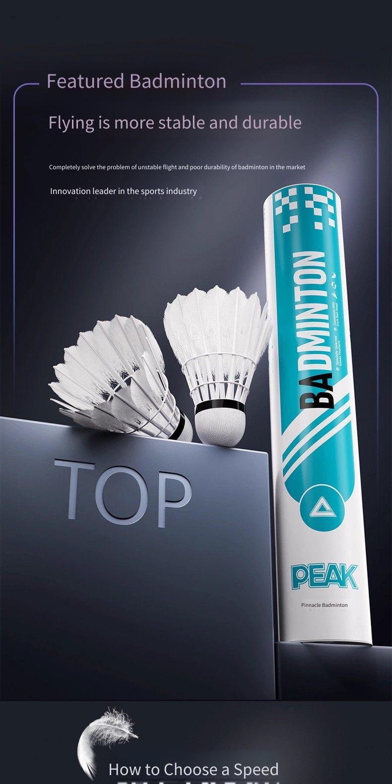 Volani da badminton PEAK in pi - Feather Shuttlecock recensione e prezzo
